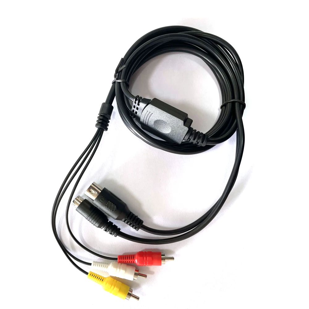 10pcs a lot AV Audio Video TV Adapter Cable for MD1&MD2 Sega GENISIS two-in-one AV video cable
10pcs a lot AV Audio Video TV Adapter Cable for MD1&MD2 Sega GENISIS two-in-one AV video cable