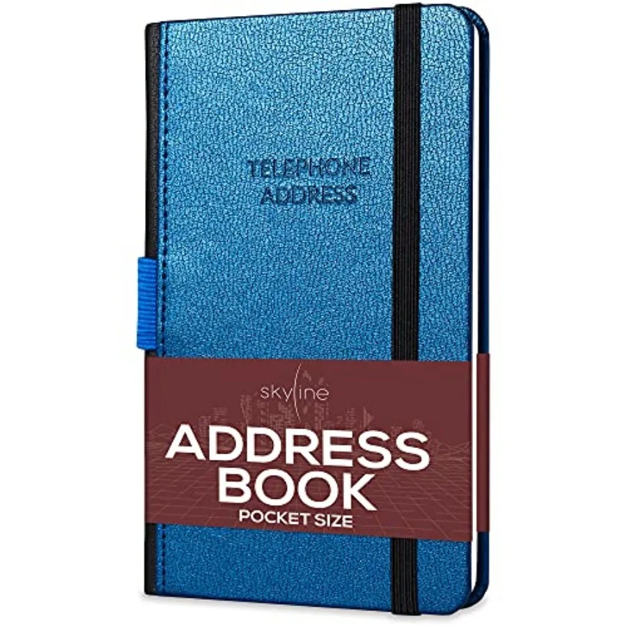 Address Book Mini Telephone Contact Book with Password Log for Purse Small Phone Number Book for Women and Men Pocket Size, 3.5
Address Book Mini Telephone Contact Book with Password Log for Purse Small Phone Number Book for Women and Men Pocket Size, 3.5