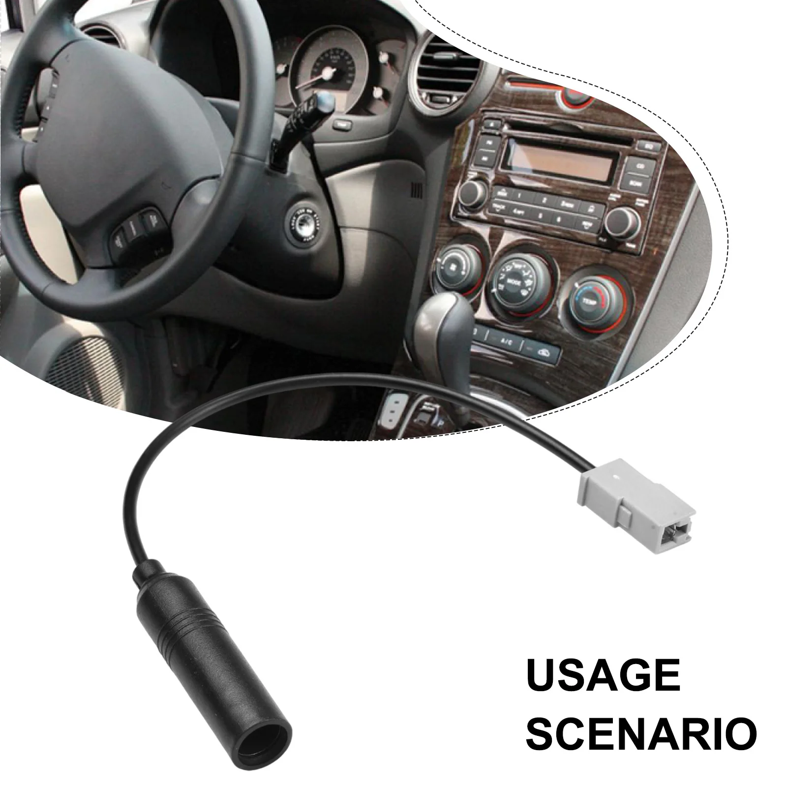 Brand New Audio Antenna Cable Audio Antenna Cable Colour Black Wear-resistant Anti-corrosion Easy To Use Non-deformation
Brand New Audio Antenna Cable Audio Antenna Cable Colour Black Wear-resistant Anti-corrosion Easy To Use Non-deformation
