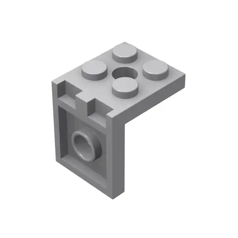 20PCS/Set 2X2 Dots Figures Stand Base Plate Holder Wall Display DIY MOC Showcase Bracket Building Blocks Parts Number 3956 Kids