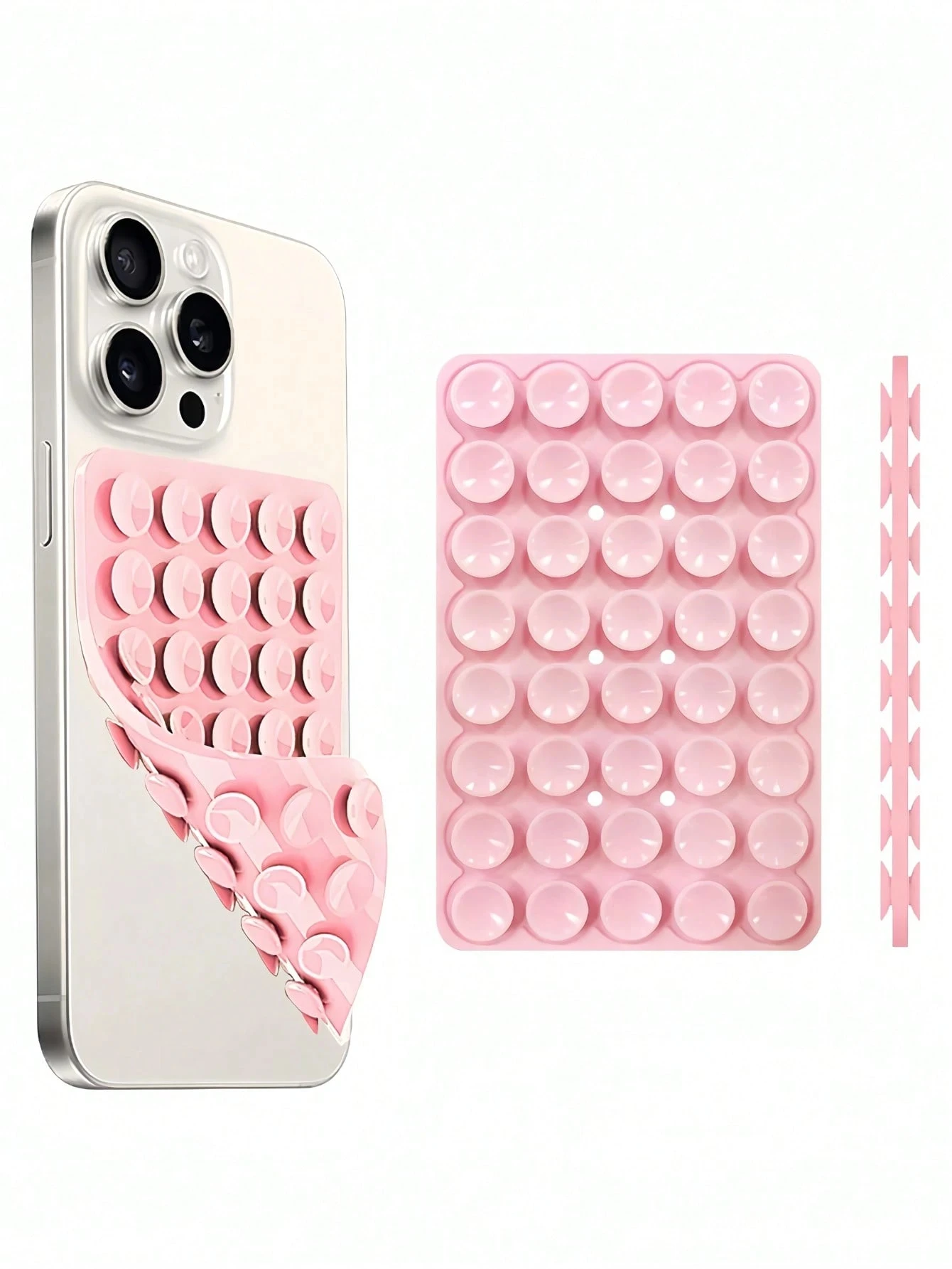 Silicone Suction Phone Case Mount Non Slip Strong Adsorption Suction Cup Phone Holder Portable Mixed Color Universal Phone Stand Hands Free Bracket for Selfie Video Shooting Daily Desktop Viewing Accessories
Silicone Suction Phone Case Mount Non Slip Strong Adsorption Suction Cup Phone Holder Portable Mixed Color Universal Phone Stand Hands Free Bracket for Selfie Video Shooting Daily Desktop Viewing Accessories