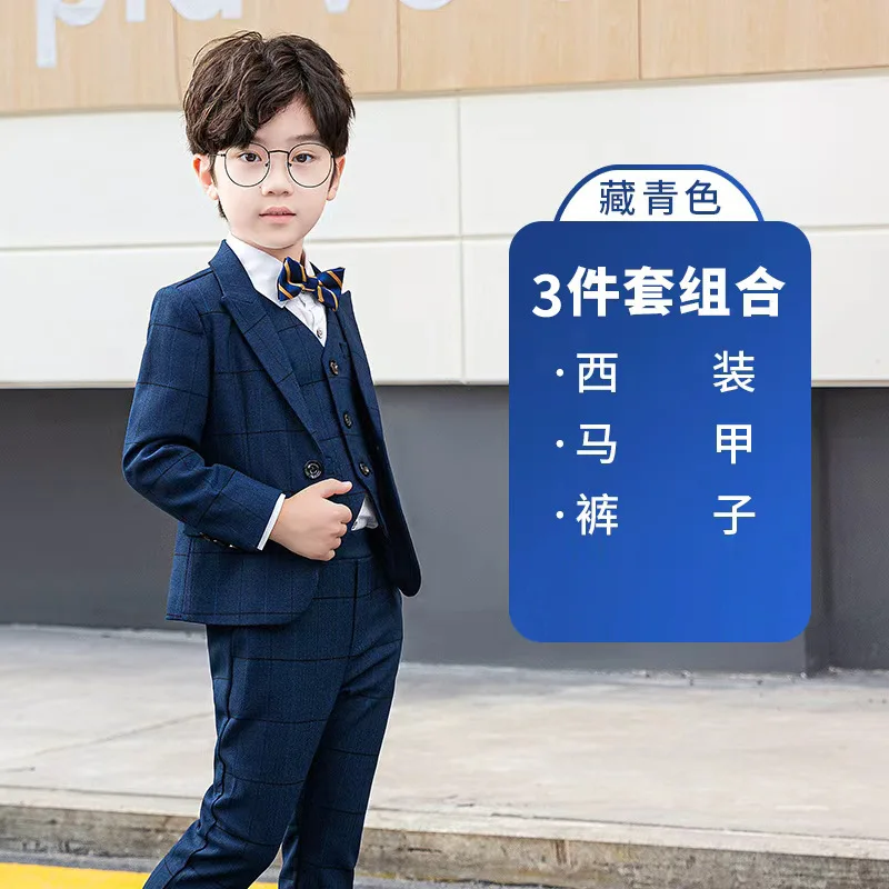 Low-price clearance sale Boys 3Pieces/Set Jacket Vest Pants Photography Suit Kids Piano Wedding Party Dress Children Costume
Low-price clearance sale Boys 3Pieces/Set Jacket Vest Pants Photography Suit Kids Piano Wedding Party Dress Children Costume