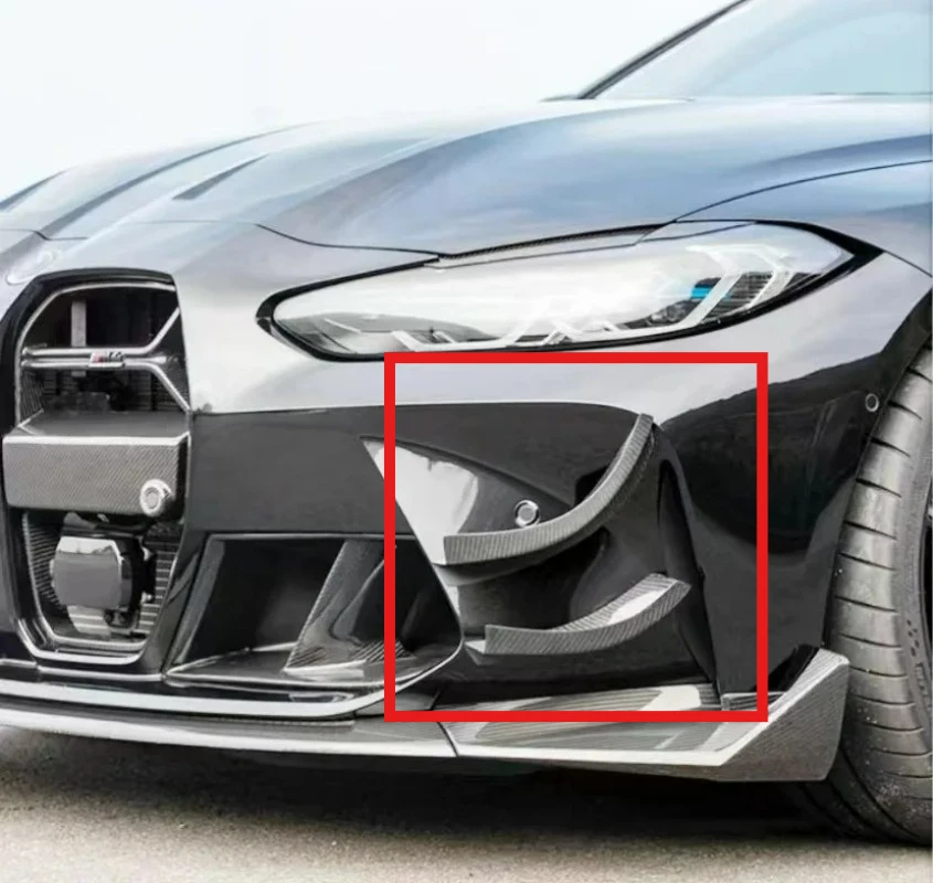 Easy-Install FORBMW G80 M3/G82 M4 Front Bumper Canard Carbon Fiber 2021
Easy-Install FORBMW G80 M3/G82 M4 Front Bumper Canard Carbon Fiber 2021
