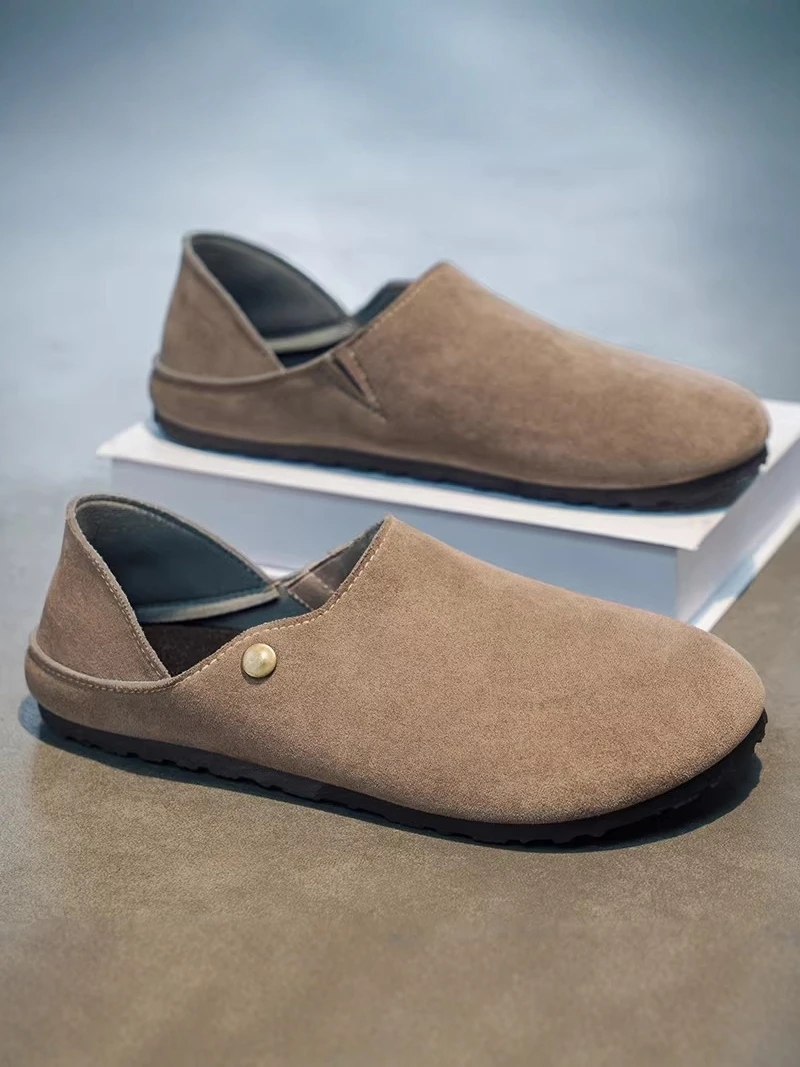 Birkent Men's Slip-On Mules Office Anti-Slip Wear-Resistant Summer New Style Casual Slip-On Slippers Breathable EVA Material
Birkent Men's Slip-On Mules Office Anti-Slip Wear-Resistant Summer New Style Casual Slip-On Slippers Breathable EVA Material