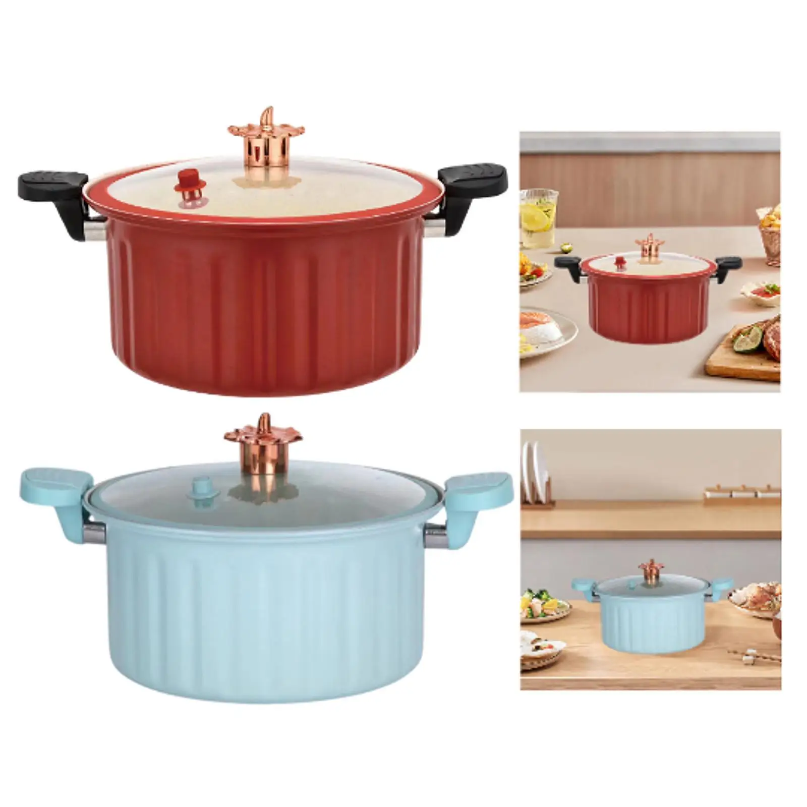Pressure Stew Pot Easy Clean Cookware Simmer Pot Anti Scald Handle 8L with Lid Cooking Pot for Food Milk Soup Pasta Noodle Home
Pressure Stew Pot Easy Clean Cookware Simmer Pot Anti Scald Handle 8L with Lid Cooking Pot for Food Milk Soup Pasta Noodle Home