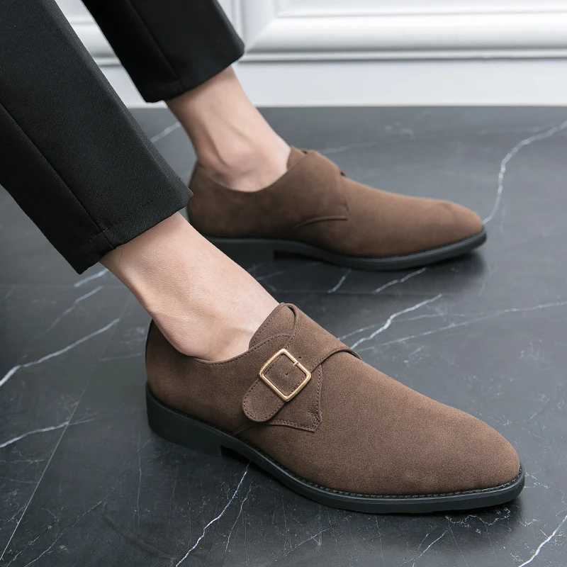 Men Leather Suede Casual Shoes Breathable Loafers Fashion Trends New Comfortable Leather Flat Footwear Dating Formal Party Shoes
Men Leather Suede Casual Shoes Breathable Loafers Fashion Trends New Comfortable Leather Flat Footwear Dating Formal Party Shoes
