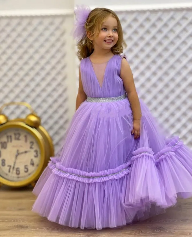 Light Purple Flower Girl Dresses Big Bow Elegant Princess Tulle Ball Gown For Kids Birthday Party Dress First Communion Dress
Light Purple Flower Girl Dresses Big Bow Elegant Princess Tulle Ball Gown For Kids Birthday Party Dress First Communion Dress