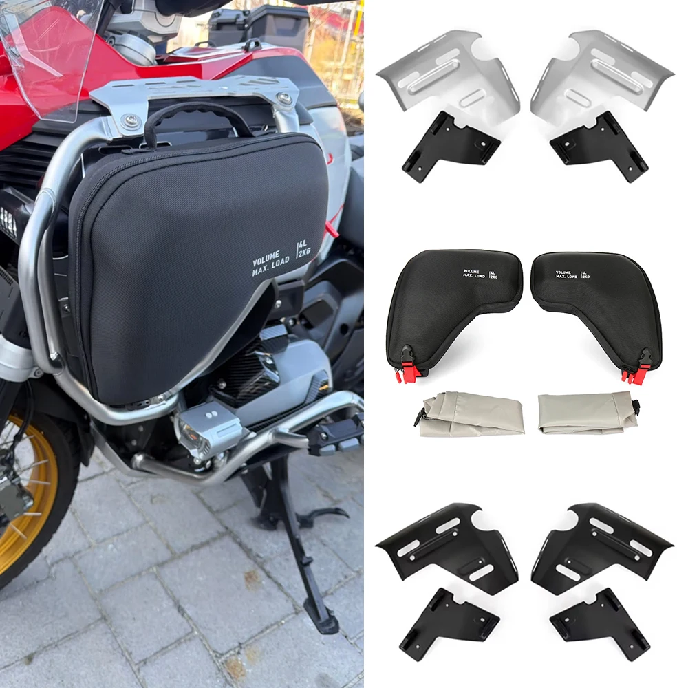 R1300GS Adventure Motorcycle Accessories Fairing Left Right Radiator Cowl Bags Waterproof For BMW R 1300 GS ADV R1300GSA 2024-