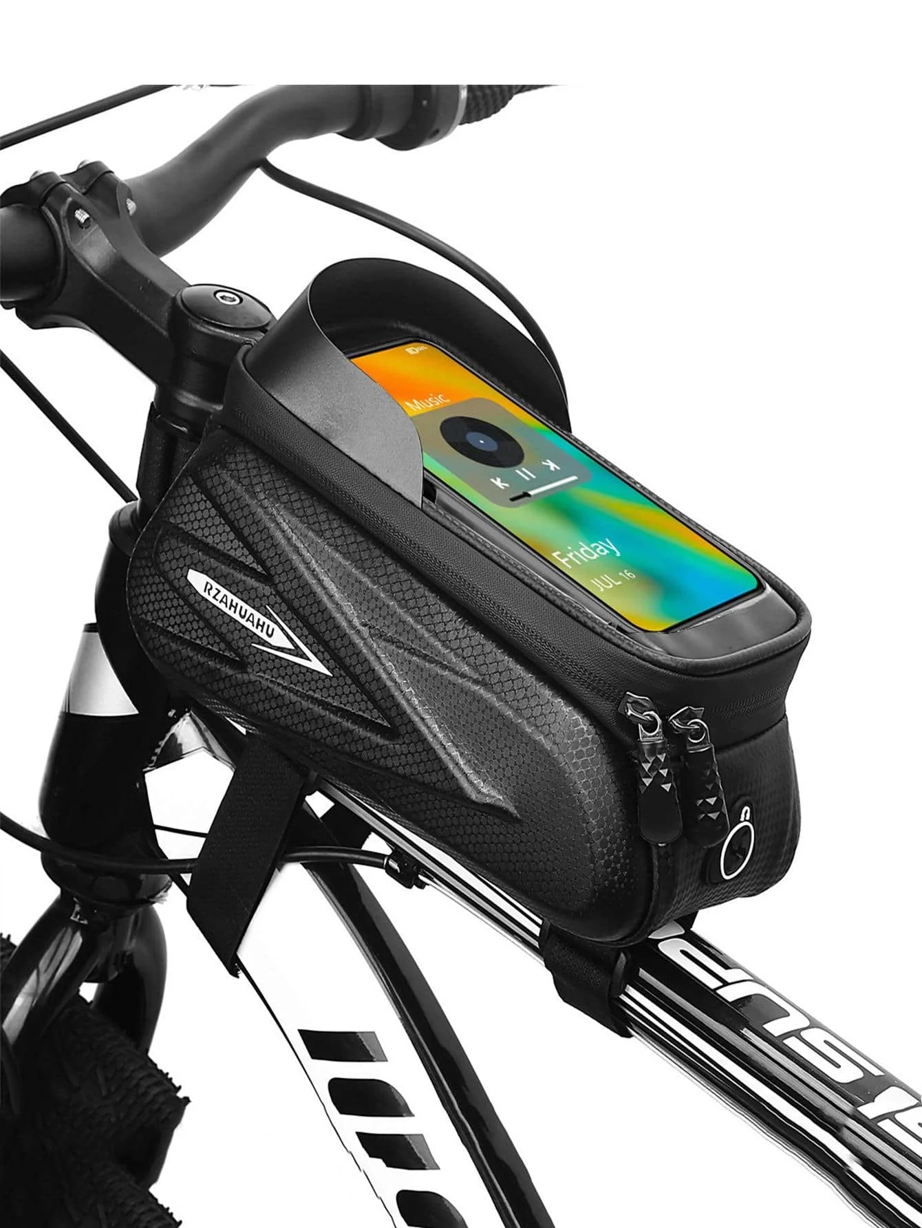 1pcs Mobile phone holder, touch screen, waterproof bicycle riding equipment, hard shell, front beam bag, storage bag
1pcs Mobile phone holder, touch screen, waterproof bicycle riding equipment, hard shell, front beam bag, storage bag