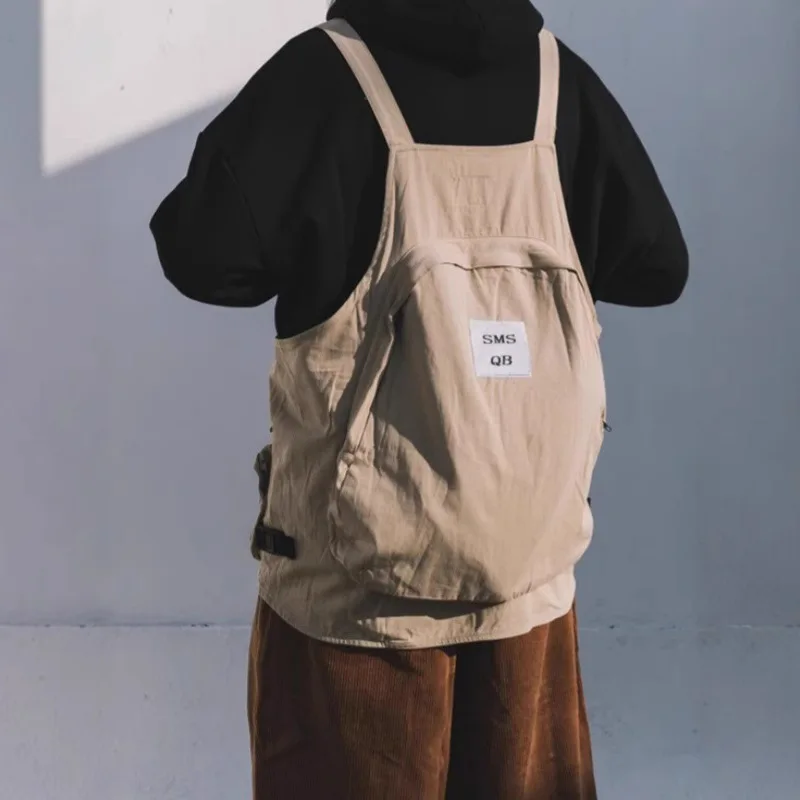 Жилет в японском стиле для мальчиков, большой карман, модная многослойная свободная повседневная рабочая одежда, камзол
Жилет в японском стиле для мальчиков, большой карман, модная многослойная свободная повседневная рабочая одежда, камзол