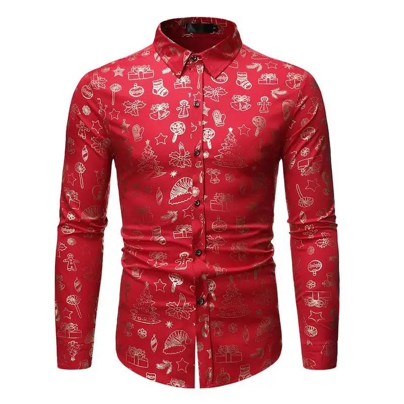 Youth Men's Autumn Long Sleeve Printed Casual Shirt Element Top T Non-iron Treatment Deformation Resistant Other Material 100%
Youth Men's Autumn Long Sleeve Printed Casual Shirt Element Top T Non-iron Treatment Deformation Resistant Other Material 100%