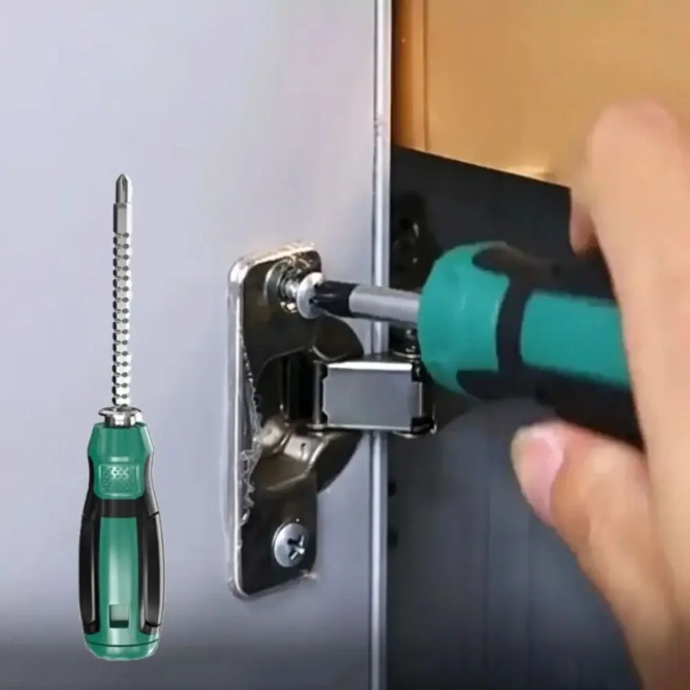 Chrome Steel Double Head Screwdriver Scalable Design Mini Size Telescopic Screwdriver Short Handle Labor-saving
Chrome Steel Double Head Screwdriver Scalable Design Mini Size Telescopic Screwdriver Short Handle Labor-saving