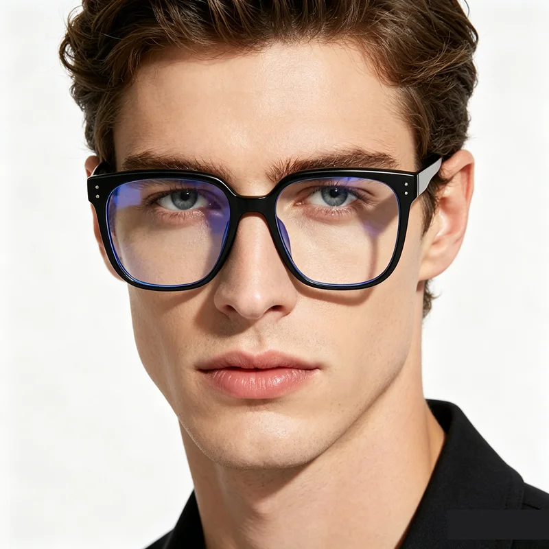 OKH Retro Korean Version of Anti-blue Light Glasses Men's Personality Fashion Large Frame Square Frame Eyeglasses
OKH Retro Korean Version of Anti-blue Light Glasses Men's Personality Fashion Large Frame Square Frame Eyeglasses