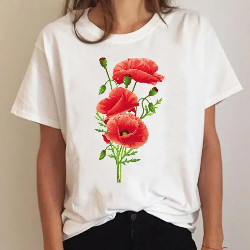 Tee Short Sleeve Plant 90s Trend Cute Ladies Summer Graphic T Shirt Print Clothing Clothes T-shirt Women Cartoon Female Top
Tee Short Sleeve Plant 90s Trend Cute Ladies Summer Graphic T Shirt Print Clothing Clothes T-shirt Women Cartoon Female Top