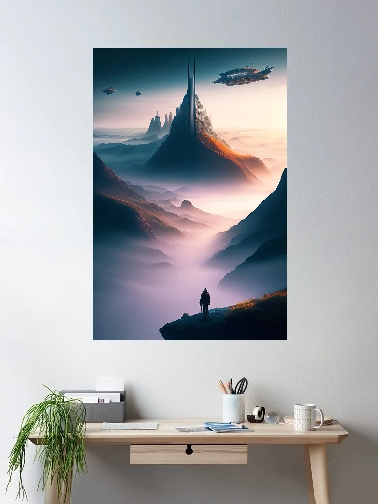 4Style Choose Caspar David Friedrich: The Wanderer Above The Sea Of Fog, Art Print Silk Poster Home Wall Decor
4Style Choose Caspar David Friedrich: The Wanderer Above The Sea Of Fog, Art Print Silk Poster Home Wall Decor