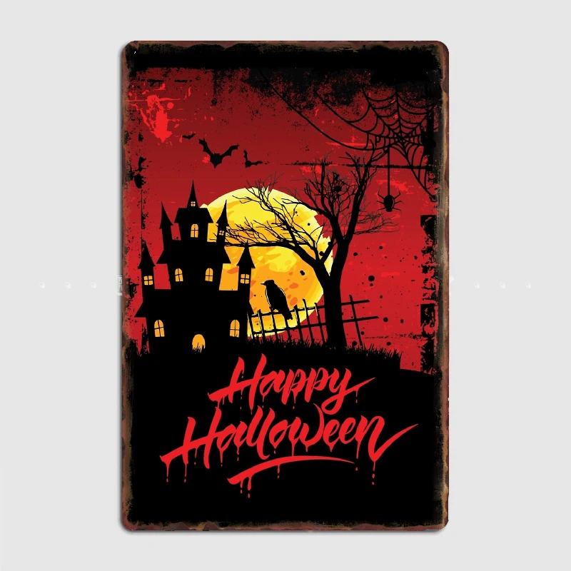 Halloween Posters Metal Tin Sign Truck Indoor and Outdoor Home Bar Coffee Kitchen Wall Decoration
Halloween Posters Metal Tin Sign Truck Indoor and Outdoor Home Bar Coffee Kitchen Wall Decoration