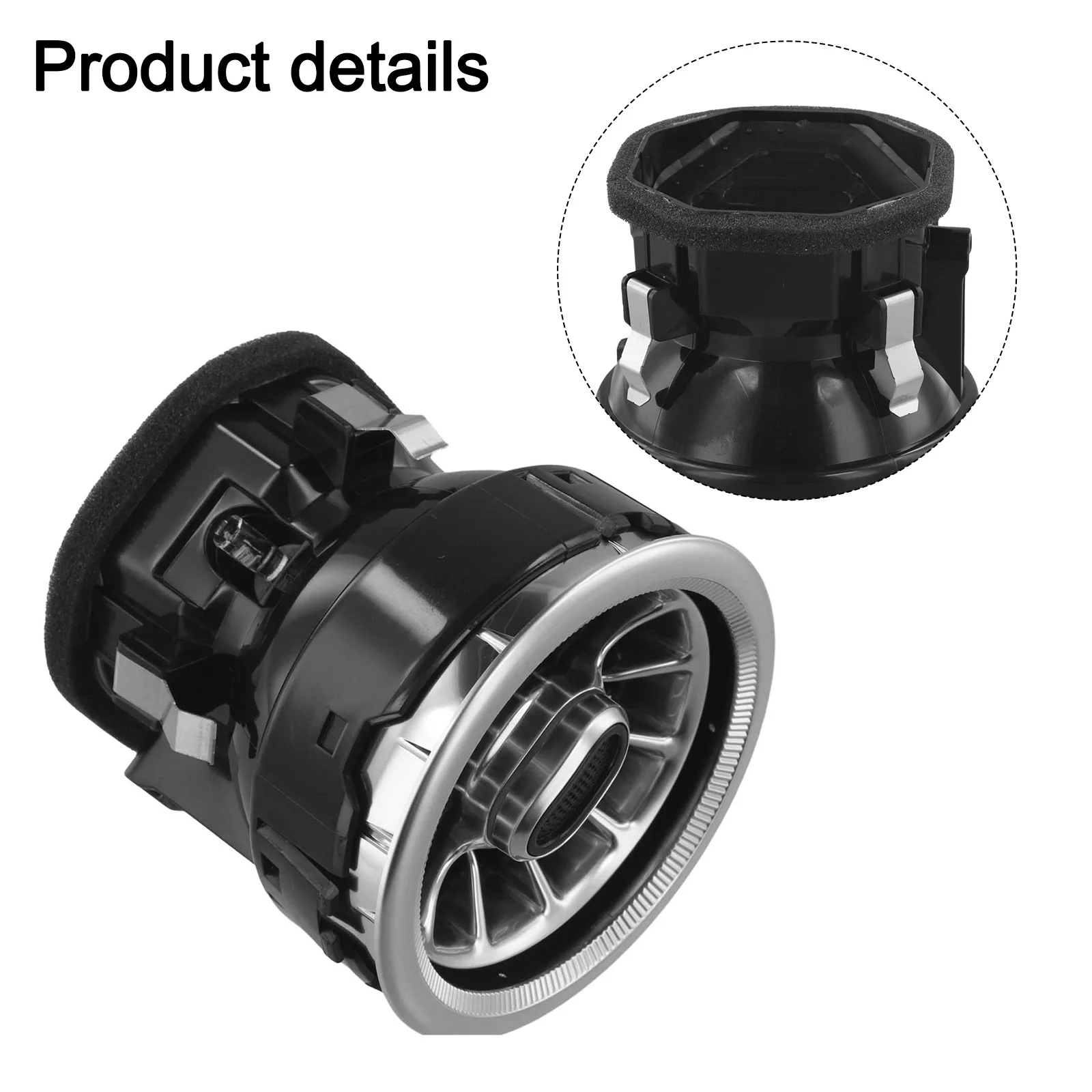 Air Conditioning Upgrade Air Conditioning Vent Made Of ABS Material Non-Deformable Structure For Vito V250 V260
Air Conditioning Upgrade Air Conditioning Vent Made Of ABS Material Non-Deformable Structure For Vito V250 V260
