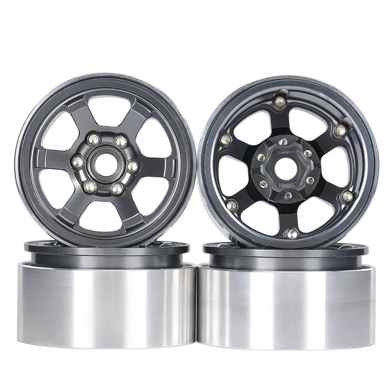 2 pcs 1/10 1.9 Inch Simulation Metal Wheel RC Climbing Remote Control Model Car Tire Modification Upgrade Lock Tire LT18076
2 pcs 1/10 1.9 Inch Simulation Metal Wheel RC Climbing Remote Control Model Car Tire Modification Upgrade Lock Tire LT18076