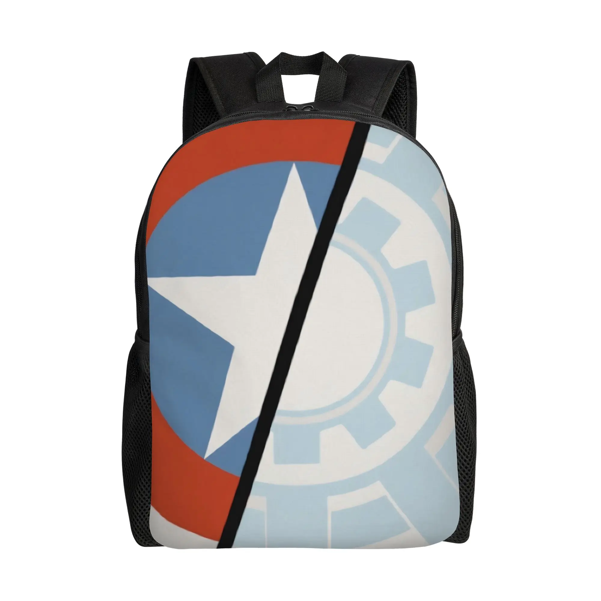 Back to school season Large Capacity Captain America and Iron Man Symbols Daypack Marvel For Women Book Pack Backpack
Back to school season Large Capacity Captain America and Iron Man Symbols Daypack Marvel For Women Book Pack Backpack