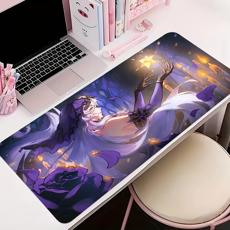 Gamer Anti-slip Mouse Pad Large Anime Gaming PC Accessories Computer Mousepad Extended Office H-honkai Star Rail Black Swan Mat
Gamer Anti-slip Mouse Pad Large Anime Gaming PC Accessories Computer Mousepad Extended Office H-honkai Star Rail Black Swan Mat