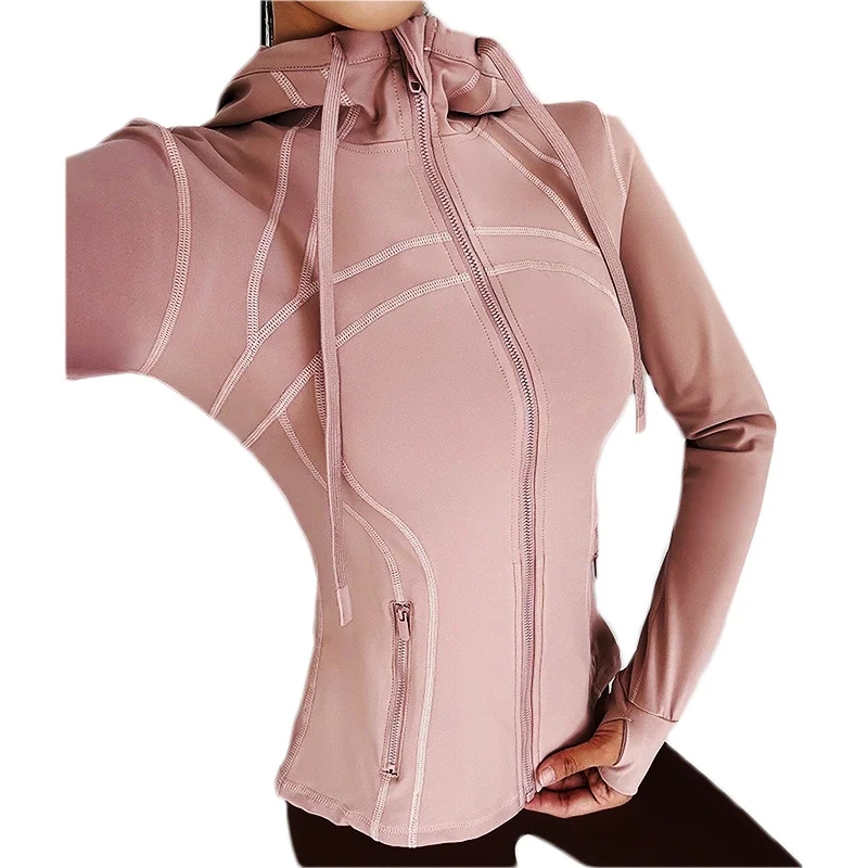 PofyBofy Women Training Jackets with Pockets Running Jacket Women Gym Shirt Workout Top with Thumbhole Sports Hoodie Jacket
PofyBofy Women Training Jackets with Pockets Running Jacket Women Gym Shirt Workout Top with Thumbhole Sports Hoodie Jacket