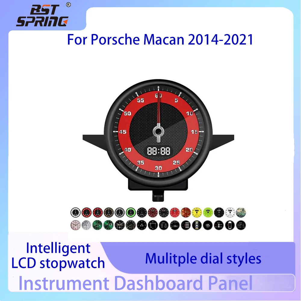 For Porsche Panamera Interior Dashboard Electronic Clock Car Stopwatch with Compass Time Feature
For Porsche Panamera Interior Dashboard Electronic Clock Car Stopwatch with Compass Time Feature