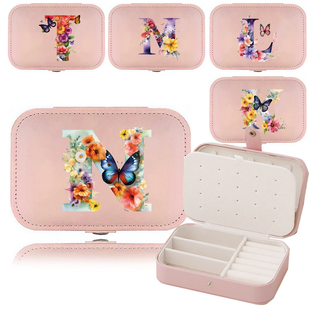 1pcs Double Layer Storage Box Ladies Travel Leather Jewelry Casket Classic Fashion Pink Storage Box Butterfly Letter Series
1pcs Double Layer Storage Box Ladies Travel Leather Jewelry Casket Classic Fashion Pink Storage Box Butterfly Letter Series