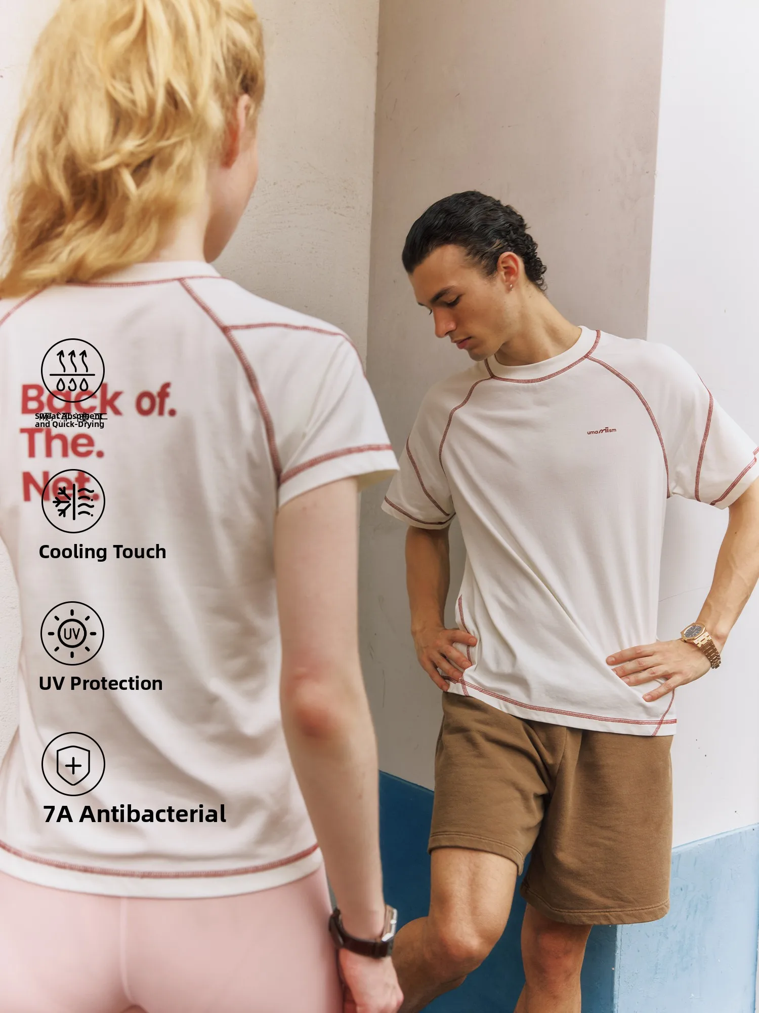 UMISM Quick Dry Cool Feeling T-Shirt Short Sleeve American Sports Style round Neck Hasso Line Print Top Standard Fit Cotton P...
UMISM Quick Dry Cool Feeling T-Shirt Short Sleeve American Sports Style round Neck Hasso Line Print Top Standard Fit Cotton P...