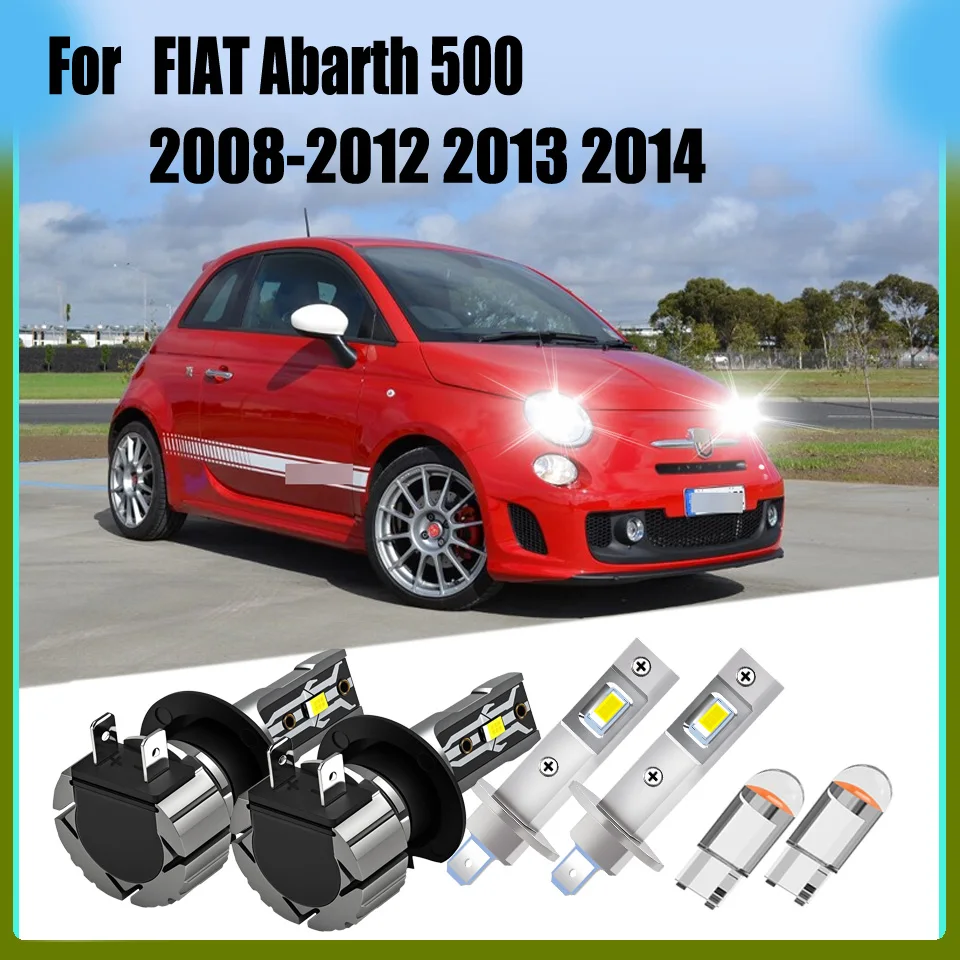 H1 H7 LED Headlight High Low Beam Superior Self Cooling Technology For FIAT Abarth 500 2008 2009 2010 2011 2012 2013 2014
H1 H7 LED Headlight High Low Beam Superior Self Cooling Technology For FIAT Abarth 500 2008 2009 2010 2011 2012 2013 2014