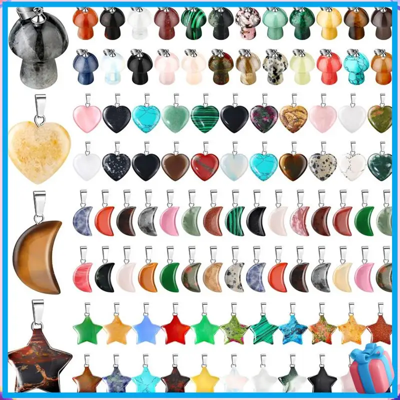 Discount Assorted Crystal Pendant Stone Pendants Mixed Pendants For DIY Jewelry Necklace Making
Discount Assorted Crystal Pendant Stone Pendants Mixed Pendants For DIY Jewelry Necklace Making