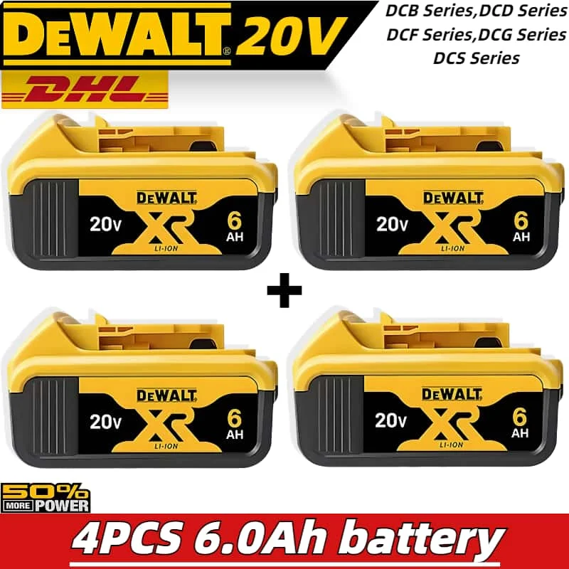Power original DEWALT 5AH 6AH 9AH DCB609 18V 20V 60V lithium-ion battery for Dewalt DCB204 DCB205 DCB206 DCB609 DCB184 DCB200
Power original DEWALT 5AH 6AH 9AH DCB609 18V 20V 60V lithium-ion battery for Dewalt DCB204 DCB205 DCB206 DCB609 DCB184 DCB200