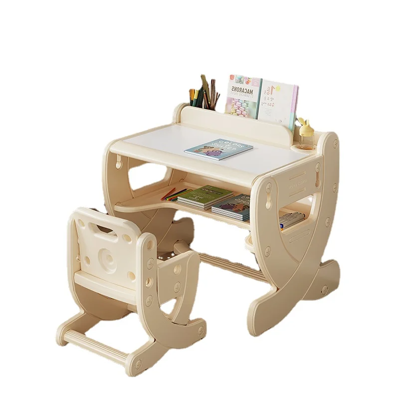 Yy Children's Study Table and Chair Set Lifting Desk Student Household Small Table
Yy Children's Study Table and Chair Set Lifting Desk Student Household Small Table