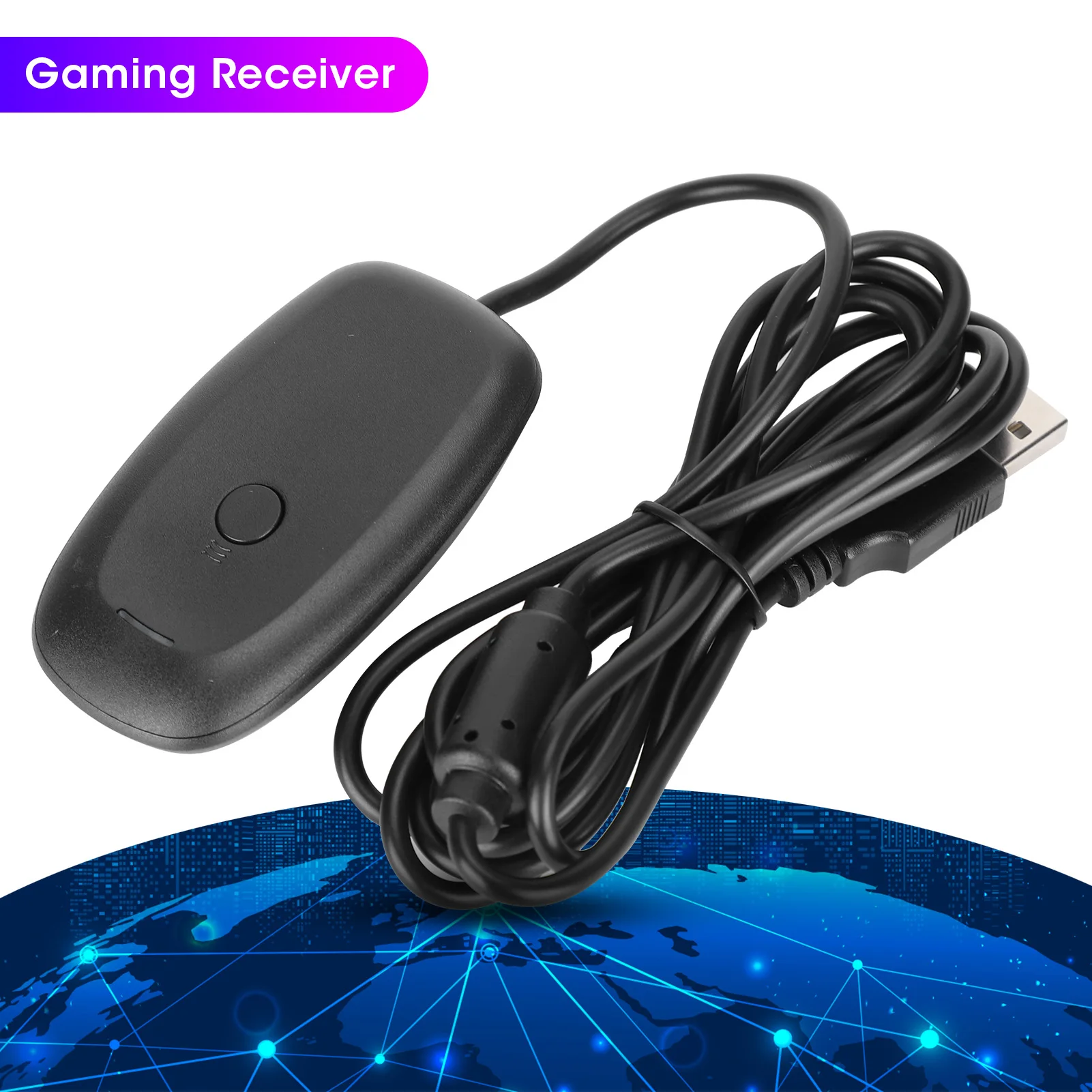 PC Receiver Gaming Controller Wireless Adapter Console for Microsoft 360 Gaming USB Receiver
PC Receiver Gaming Controller Wireless Adapter Console for Microsoft 360 Gaming USB Receiver