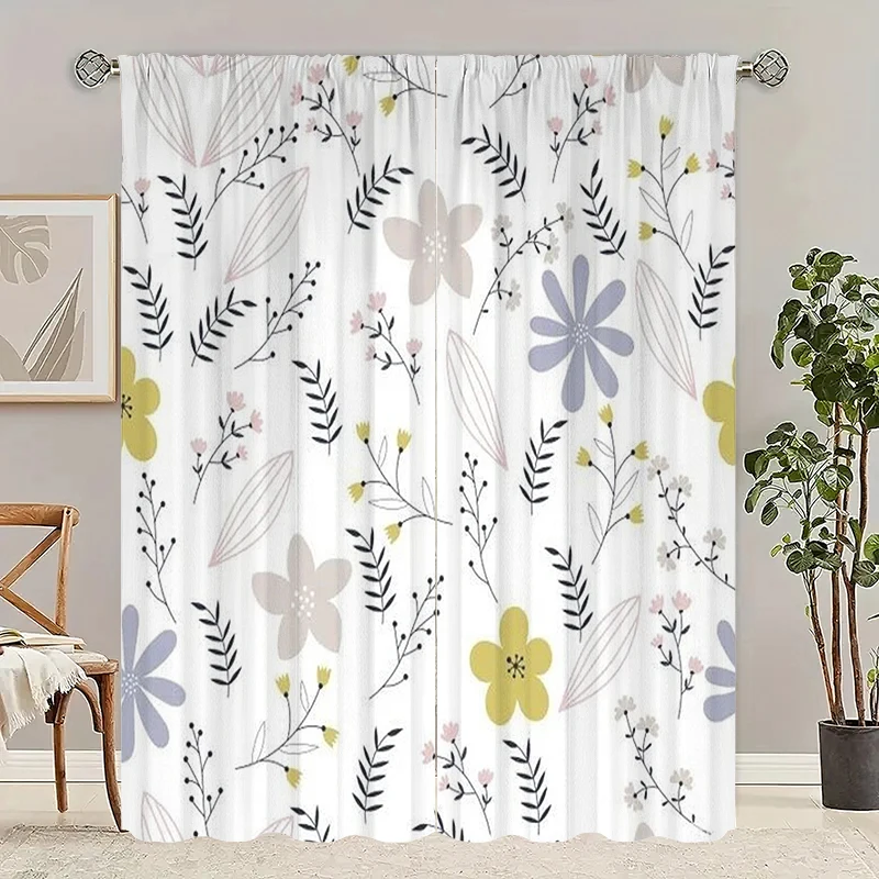 2Pcs- Green plant-printed curtain -100% polyester material, suitable for bedroom curtain and living room decoration;
2Pcs- Green plant-printed curtain -100% polyester material, suitable for bedroom curtain and living room decoration;