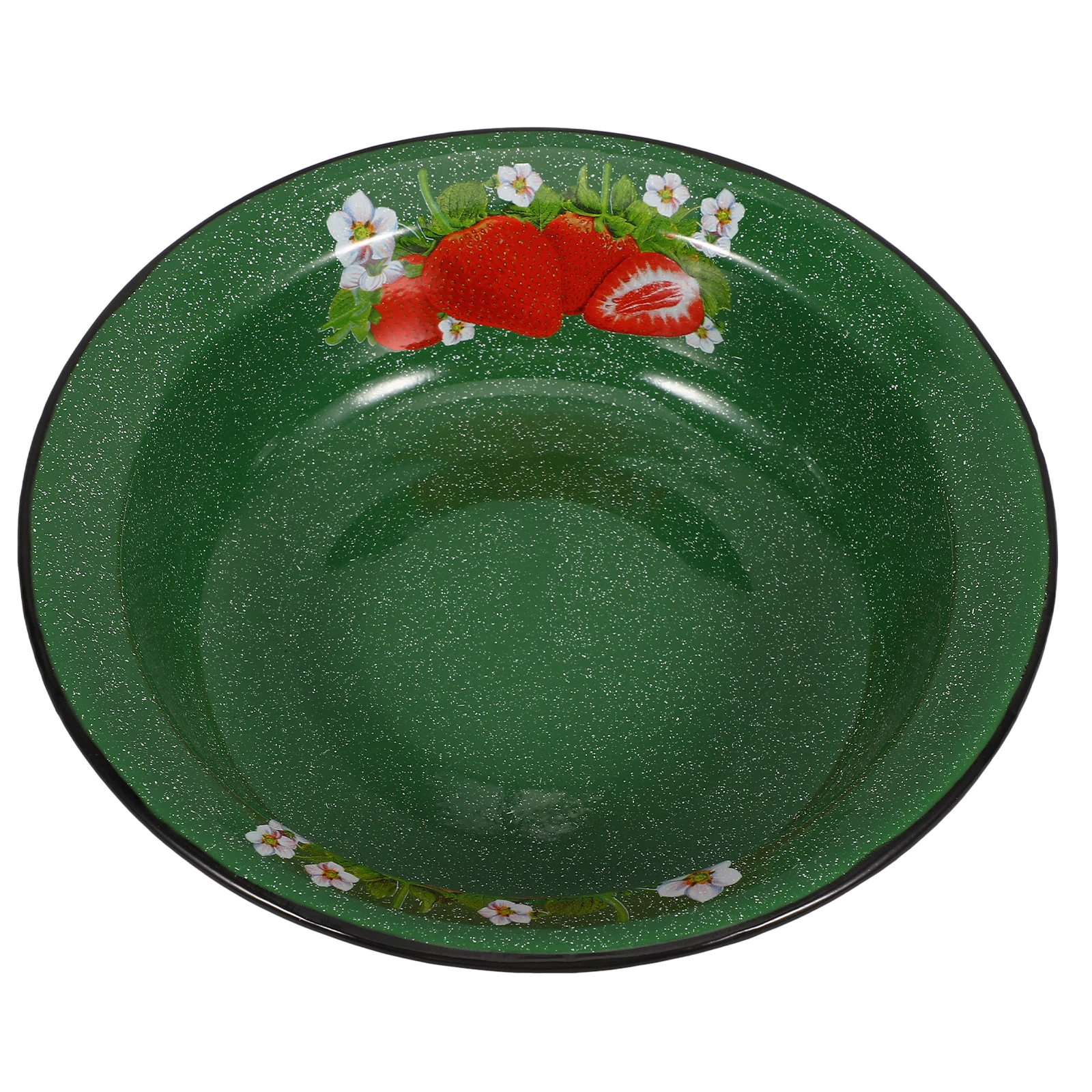 Enamel Bowl Retro Kitchenware Deep Soup Storage Basin Thick Food Container Strawberries Vintage Housewarming Gift
Enamel Bowl Retro Kitchenware Deep Soup Storage Basin Thick Food Container Strawberries Vintage Housewarming Gift