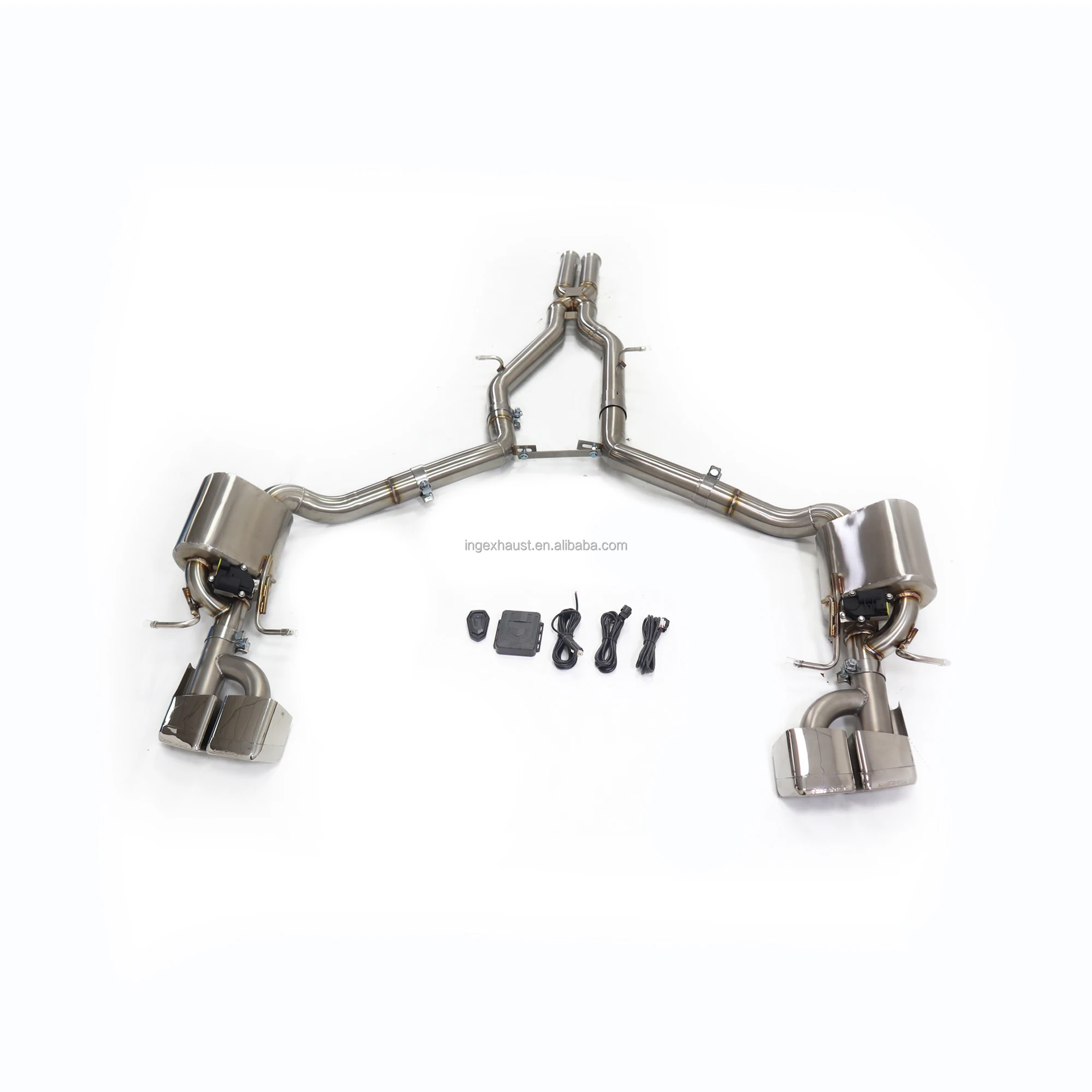 ING Stainless Steel Exhaust Catback for Mercedes-Benz CLS AMG 63 W218 2013-2017 With Exhaust Valve Auto Performance Spare Parts 
ING Stainless Steel Exhaust Catback for Mercedes-Benz CLS AMG 63 W218 2013-2017 With Exhaust Valve Auto Performance Spare Parts