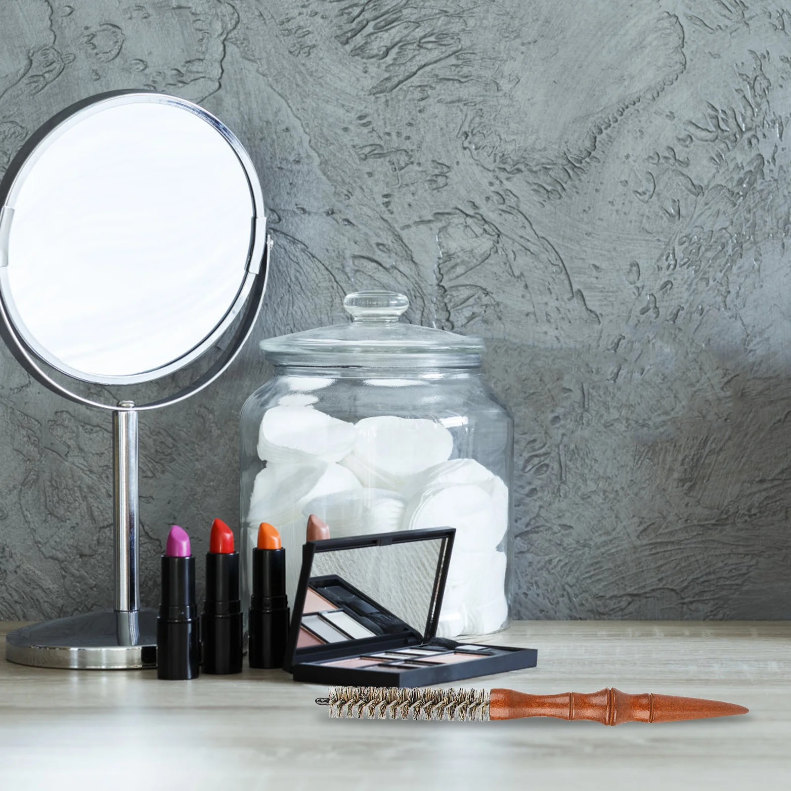 2Pcs Spiral Pattern Mini Curling Roll Comb Small Round Hair Brush Wooden Handle Boar Bristle Blow Drying Styling Curl Hair Tool
2Pcs Spiral Pattern Mini Curling Roll Comb Small Round Hair Brush Wooden Handle Boar Bristle Blow Drying Styling Curl Hair Tool