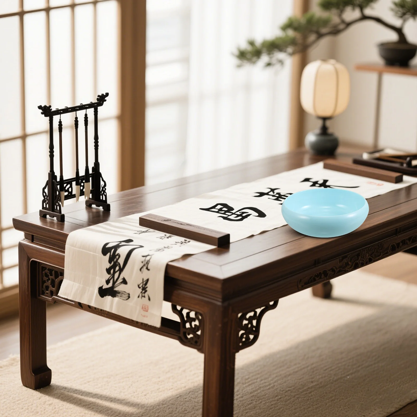 Imitation Porcelain Calligraphy Brush Washer Bowl Large Capacity Ink Water Dish For Painting Writing Practice
Imitation Porcelain Calligraphy Brush Washer Bowl Large Capacity Ink Water Dish For Painting Writing Practice