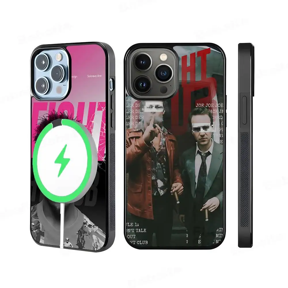 Cool The Fight ClubS Magnetic Matte Phone Case For IPhone 16 17 15 14 13 12 11 For Magsafe Wireless Charge Cover
Cool The Fight ClubS Magnetic Matte Phone Case For IPhone 16 17 15 14 13 12 11 For Magsafe Wireless Charge Cover