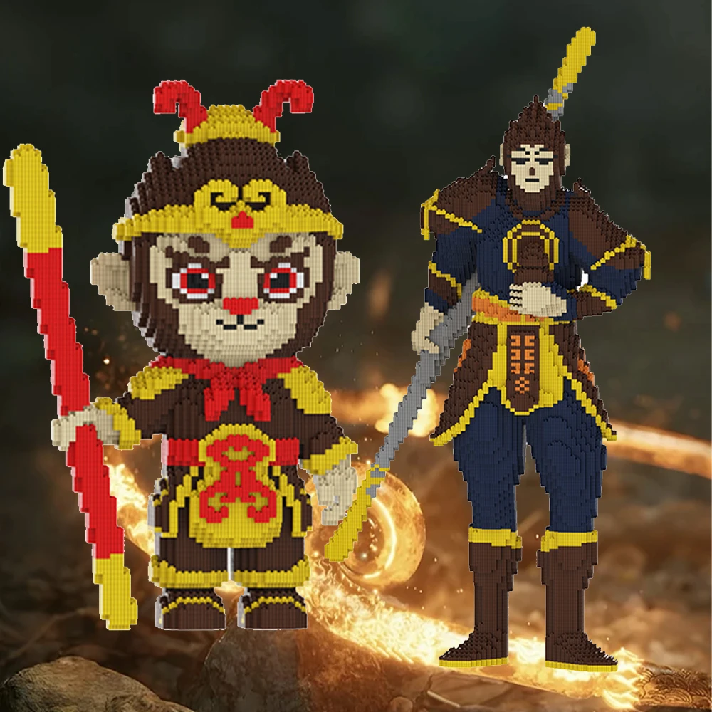 Chinese Mythology Image Block Monkey King Big Figures Splicing Together Building Brick Educational Toys for Kids Christmas Gifts
Chinese Mythology Image Block Monkey King Big Figures Splicing Together Building Brick Educational Toys for Kids Christmas Gifts