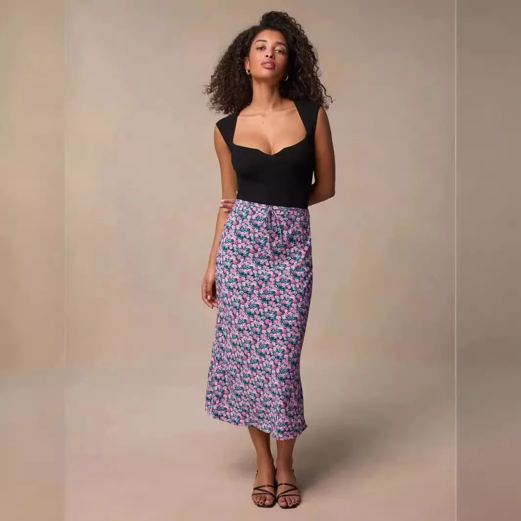 Французская юбка с высокой талией и цветочным принтом, с дизайном в виде хвоста русалки, летняя новинка, женская юбка
Французская юбка с высокой талией и цветочным принтом, с дизайном в виде хвоста русалки, летняя новинка, женская юбка