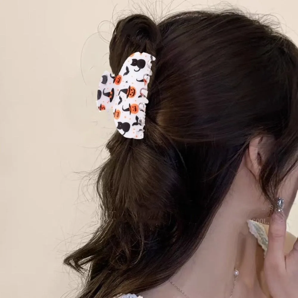 Creative Funny Halloween Hair Claw PVC Spider Pumpkin Themed Gripper Hair Crab Clip Geometry Skeleton Shark Clip Photograh
Creative Funny Halloween Hair Claw PVC Spider Pumpkin Themed Gripper Hair Crab Clip Geometry Skeleton Shark Clip Photograh