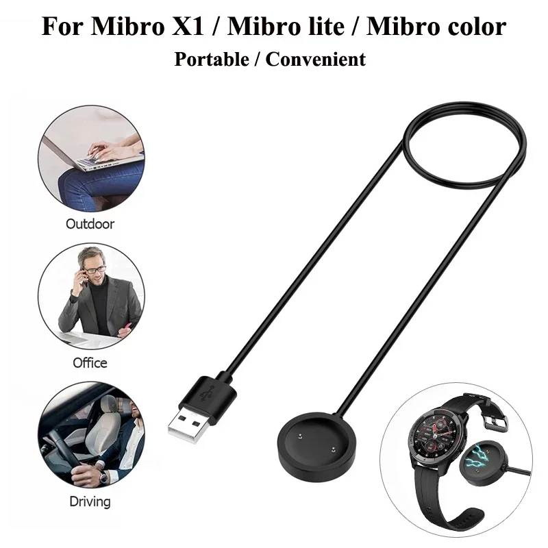 USB Dock Charger Adapter USB Charging Cable for Xiaomi Mibro X1 / Lite / Mibro Color Sport Smart Watch Charge Accessories
USB Dock Charger Adapter USB Charging Cable for Xiaomi Mibro X1 / Lite / Mibro Color Sport Smart Watch Charge Accessories