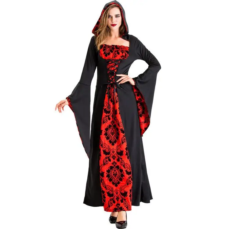 Sexy Witch Costume Halloween Masquerade Party Game Play Uniform Women's Costume Stage Performance Traditional Hanfu
Sexy Witch Costume Halloween Masquerade Party Game Play Uniform Women's Costume Stage Performance Traditional Hanfu