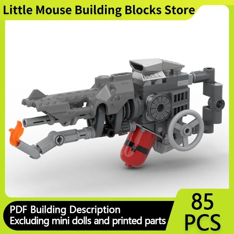 Popular Movie Model MOC Building Bricks Heavy Flamer Replica Gun Modular Technology Gifts Holiday Assemble Children Toys Suit
Popular Movie Model MOC Building Bricks Heavy Flamer Replica Gun Modular Technology Gifts Holiday Assemble Children Toys Suit