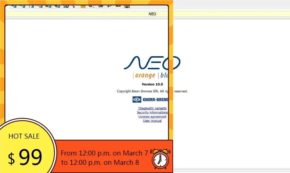 AutoCD Knorr Bremse NEO ОРАНЖЕВЫЙ СИНИЙ Версия 14, программное обеспечение для диагностики системы
AutoCD Knorr Bremse NEO ОРАНЖЕВЫЙ СИНИЙ Версия 14, программное обеспечение для диагностики системы