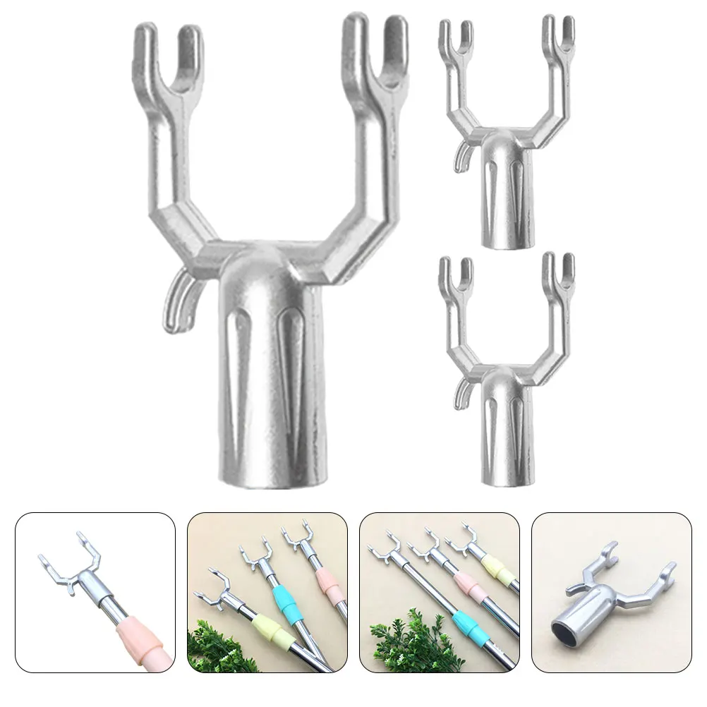 3 Pcs Fork Replacement Pole Head Home Clothes Rod Connector Aluminum Alloy Household Household Supplies Supplies
3 Pcs Fork Replacement Pole Head Home Clothes Rod Connector Aluminum Alloy Household Household Supplies Supplies
