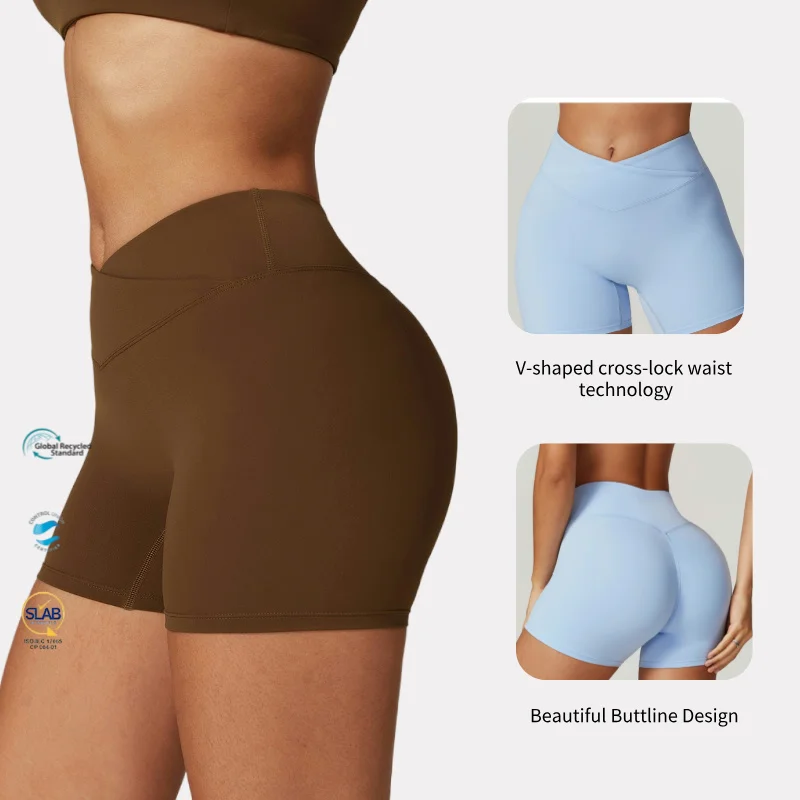 Women Eco Friendly Fitness Shorts Running Cycling Shorts Breathable Sports Leggings High Waist Workout Gym Yoga Shorts
Women Eco Friendly Fitness Shorts Running Cycling Shorts Breathable Sports Leggings High Waist Workout Gym Yoga Shorts