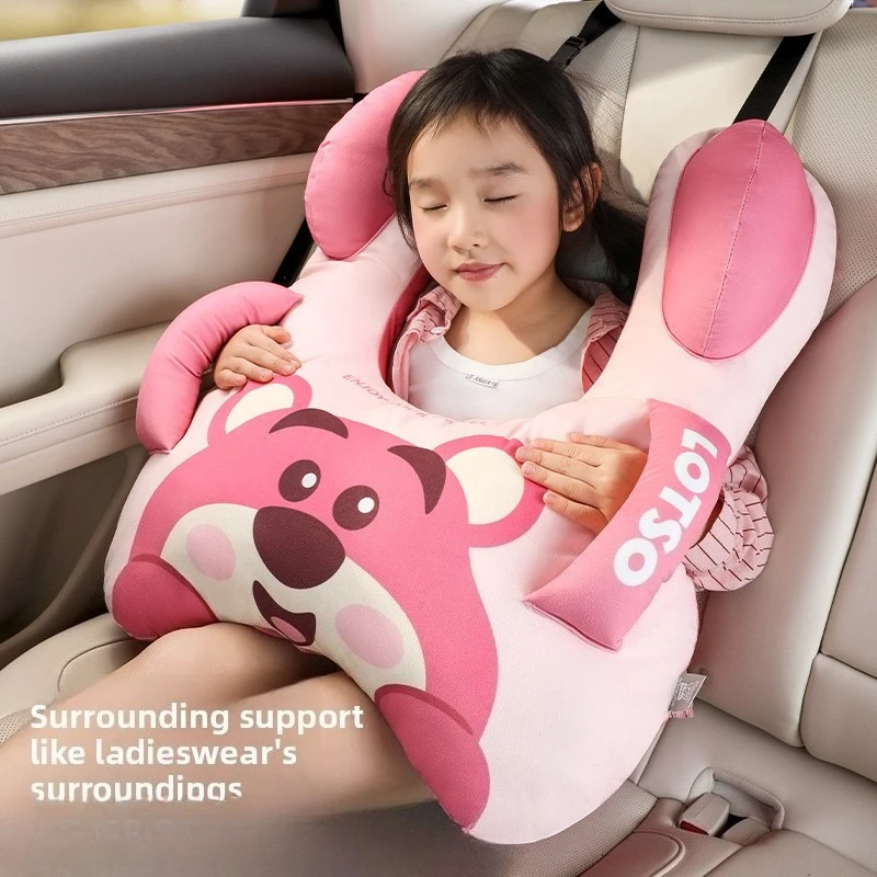 Pink Bear Car Sleeping Pillow For Children Sleeping Artifact Car Rear Seat Pillow Neck Protection Cartoon Cushion Car Pillow
Pink Bear Car Sleeping Pillow For Children Sleeping Artifact Car Rear Seat Pillow Neck Protection Cartoon Cushion Car Pillow
