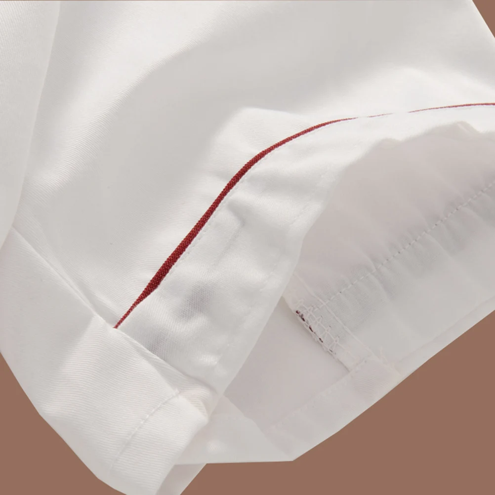 Sleeve Shirt Unisex Coat Breathable Oil Proof Casual Loose Chef Clothing Hotel Kitchen Clothing
Sleeve Shirt Unisex Coat Breathable Oil Proof Casual Loose Chef Clothing Hotel Kitchen Clothing